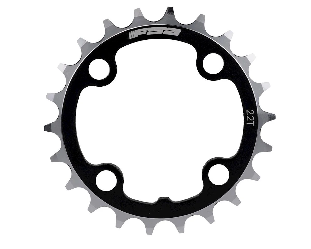 Full Speed Ahead Pro ATB Chainrings (Black/Silver) (3 x 9 Speed) (Inner) (64mm BCD) (22T)